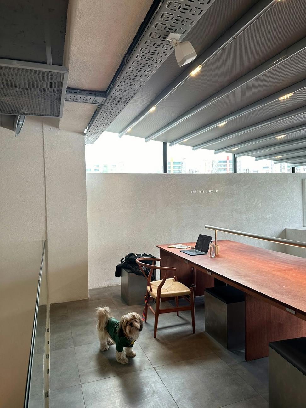 Our workspace